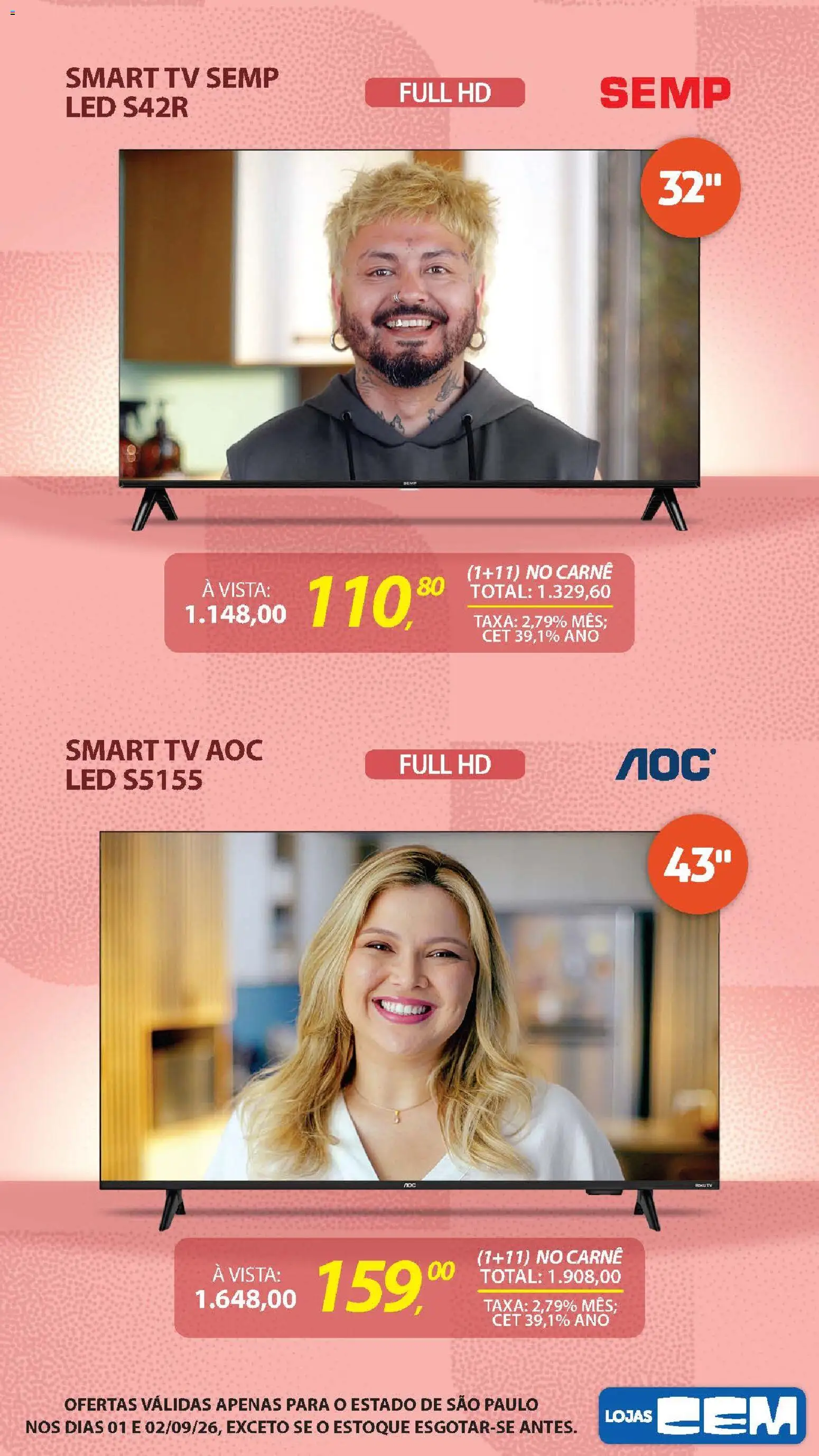 Ofertas Lojas Cem até 19/09/2026. - Página 72
