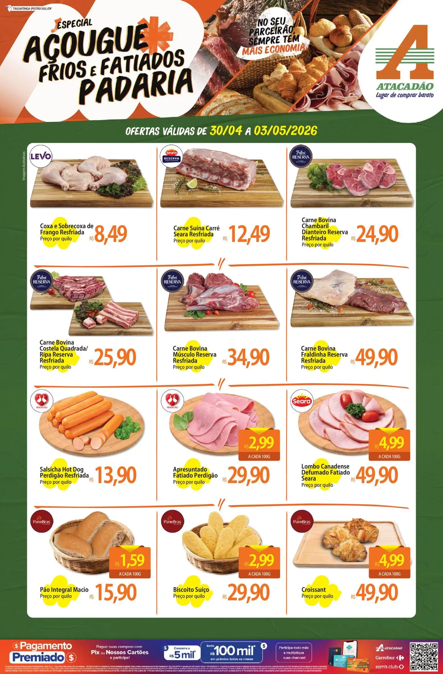 Pré-Visualização do folheto "Atacadão ofertas - DF" da loja Atacadão válido a partir de 30/04/2026