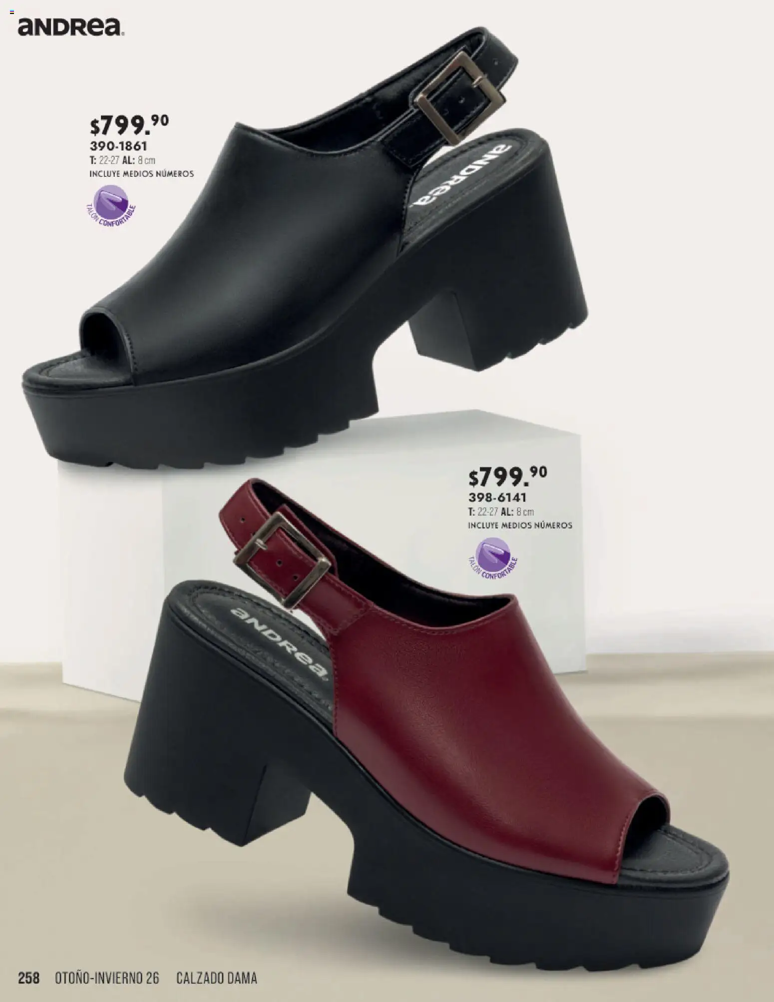 Vista previa las ofertas de la tienda Andrea - Andrea catálogo Otoño Invierno desde el 23/08/2026 
