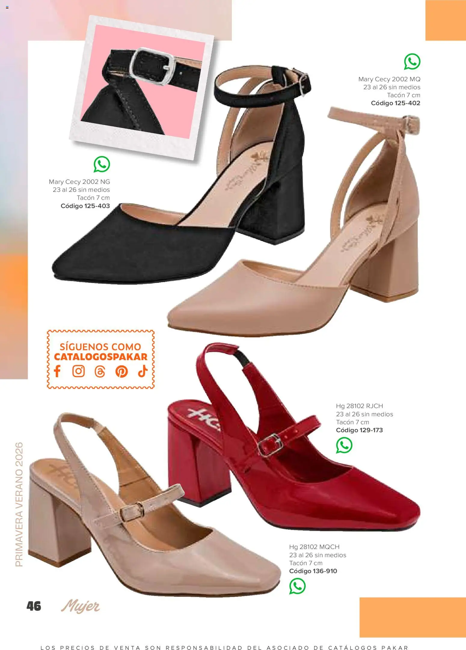 Vista previa las ofertas de la tienda SC Pakar - Catálogo Mujer desde el 30/01/2026 