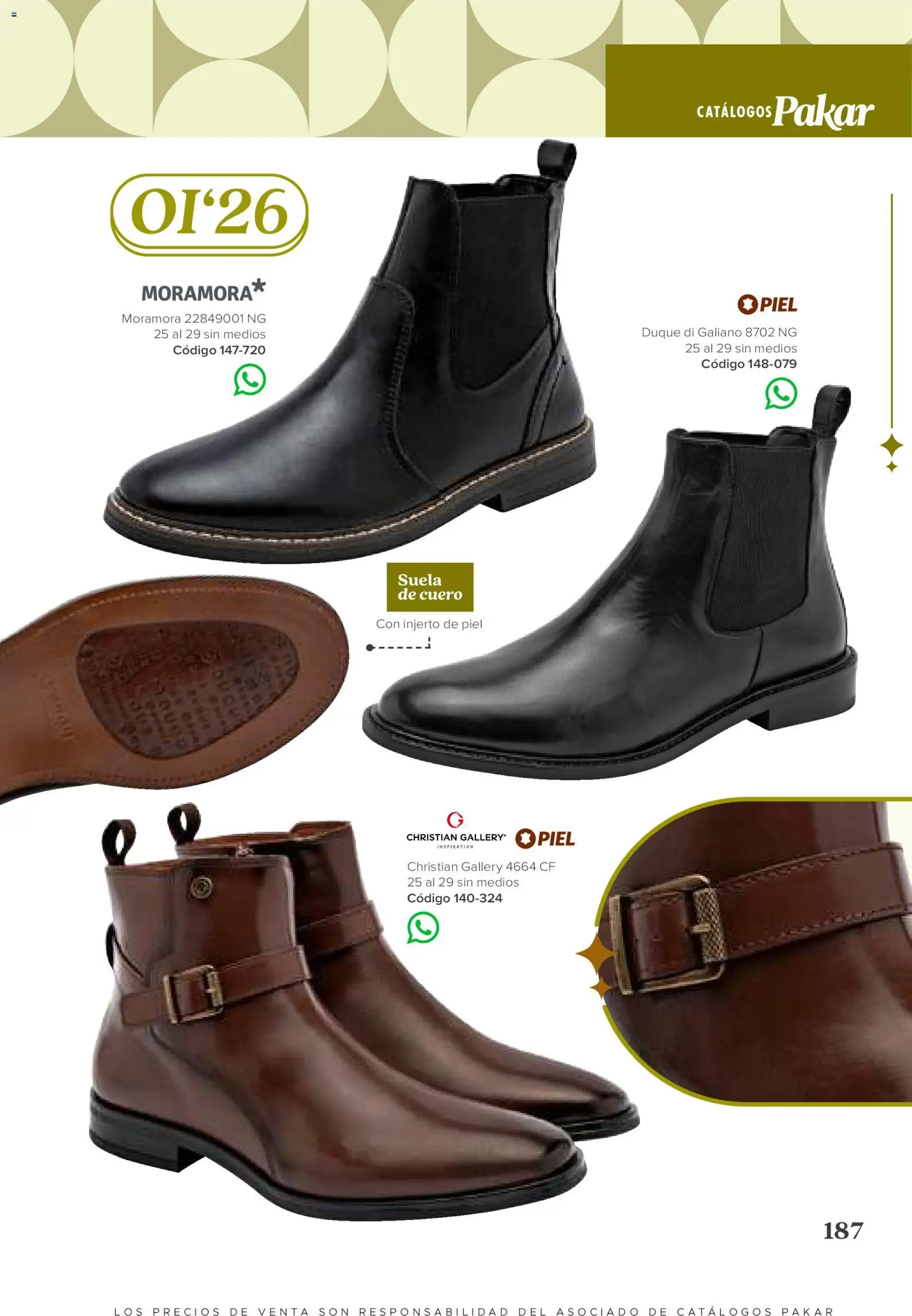 Vista previa las ofertas de la tienda SC Pakar - SC Pakar catálogo Hombre desde el 31/07/2026 