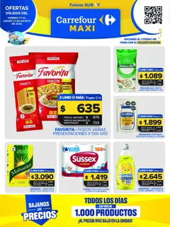 Vista previa del folleto de la tienda Carrefour Maxi válido desde el 07/08/2026 
