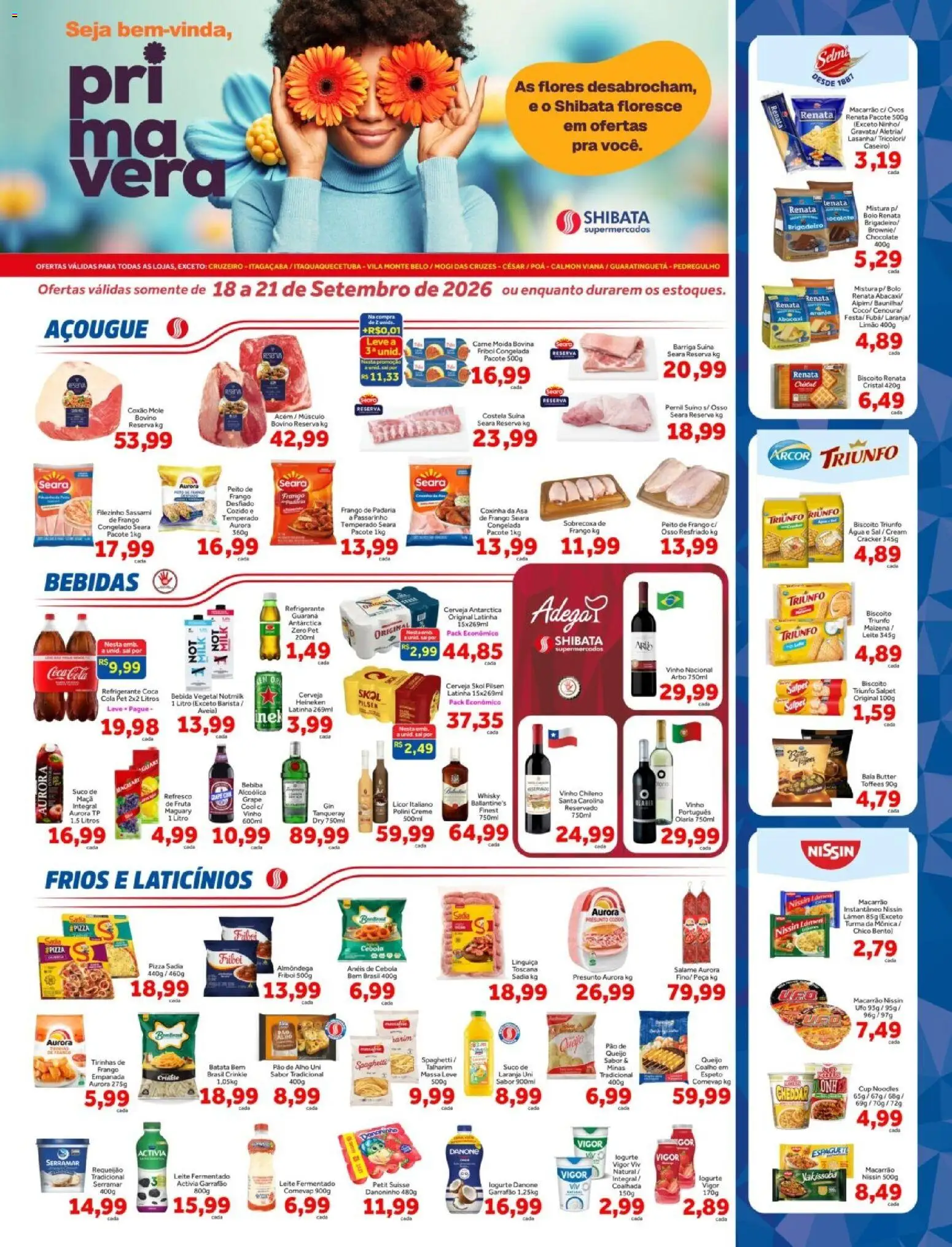 Pré-Visualização do folheto "Shibata - Ofertas da semana" da loja Shibata válido a partir de 18/09/2026