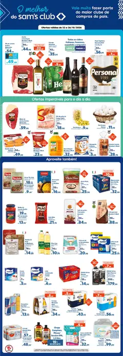 Pré-Visualização do folheto "Sam's Club - Ofertas da semana" da loja Sam's Club válido a partir de 22/10/2026