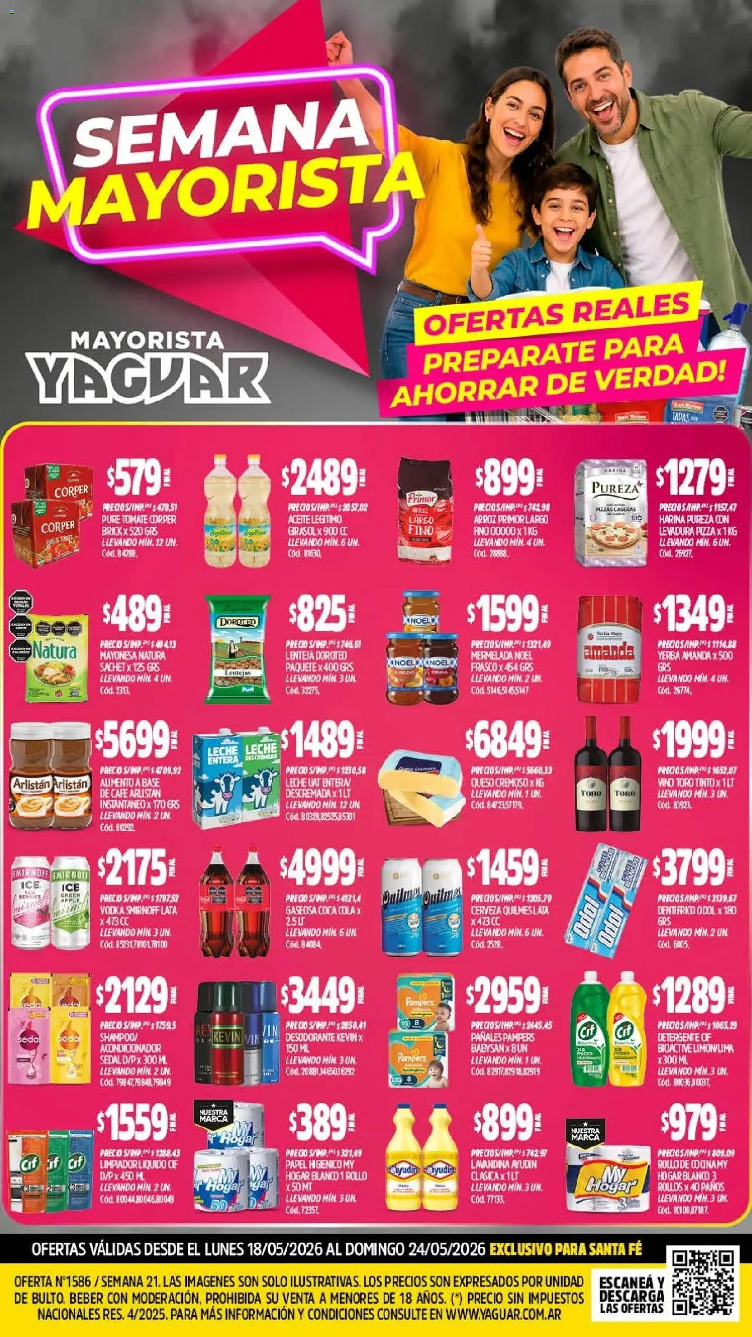 Vista previa del folleto de la tienda Yaguar válido desde el 18/05/2026 