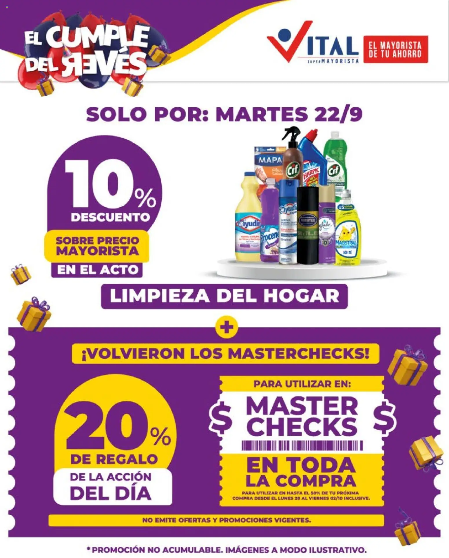 Vista previa del folleto de la tienda Vital válido desde el 22/09/2026 