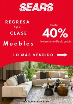 Vista previa las ofertas de la tienda Sears - Sears promociones desde el 07/09/2026 