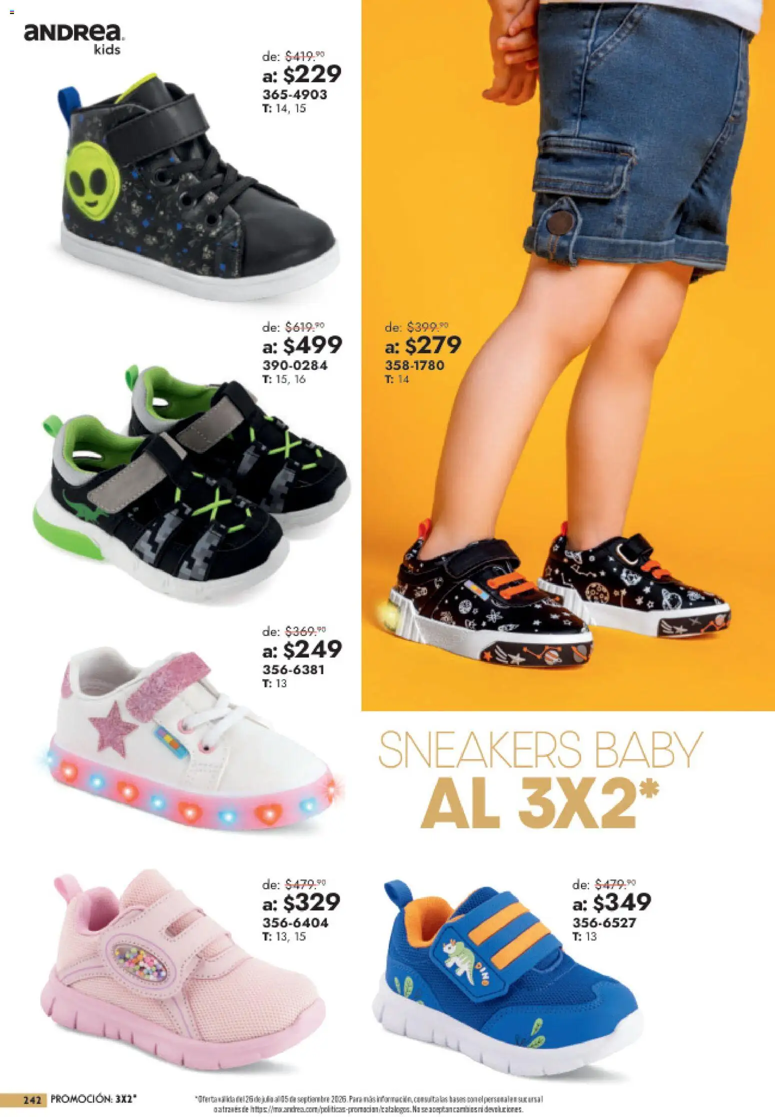 Vista previa las ofertas de la tienda Andrea - Andrea catálogo Outlet desde el 26/07/2026 