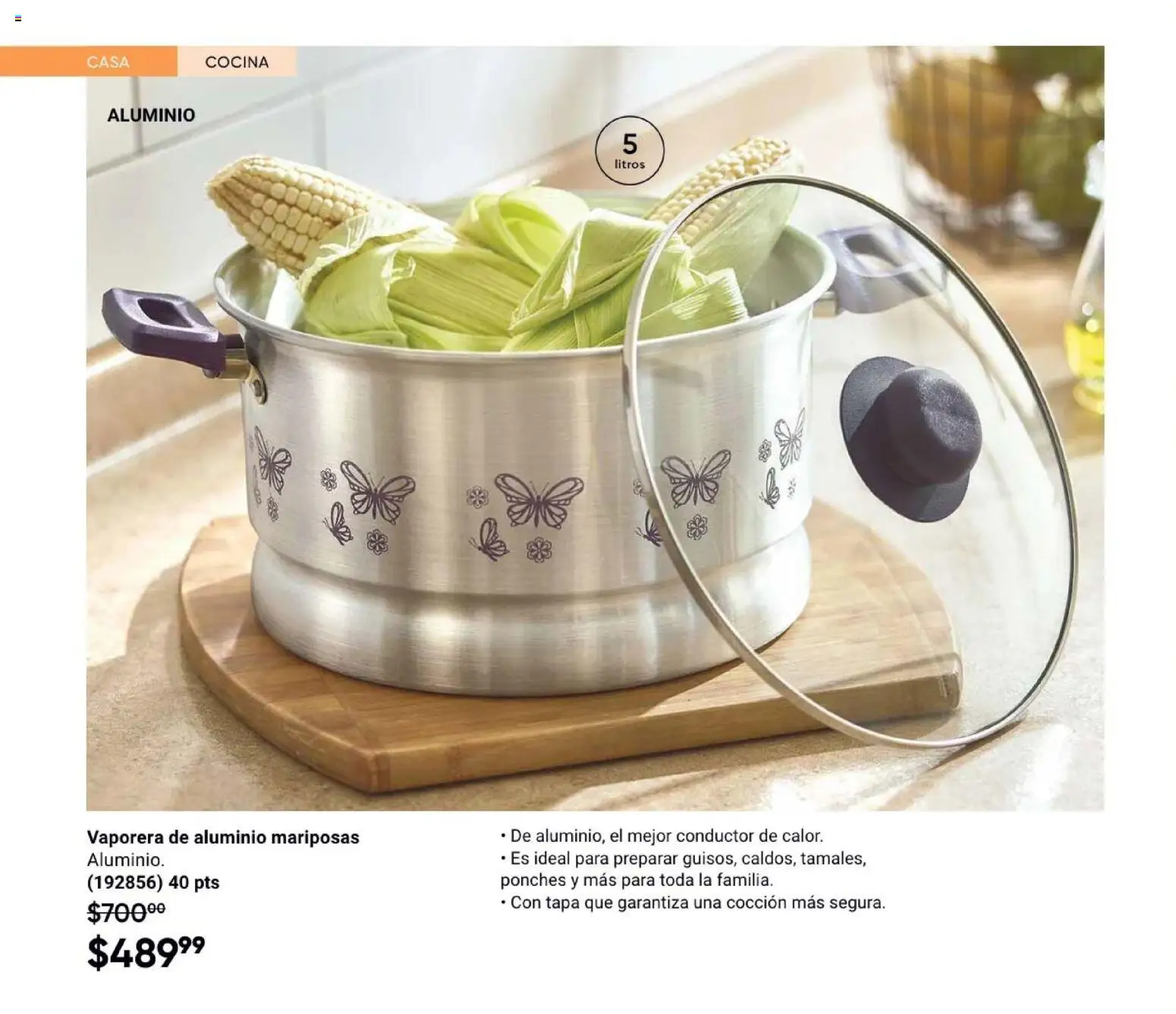 Vista previa las ofertas de la tienda AVON - Casa & Estilo 4 2026 desde el 20/02/2026 - Cocina, Vaporera