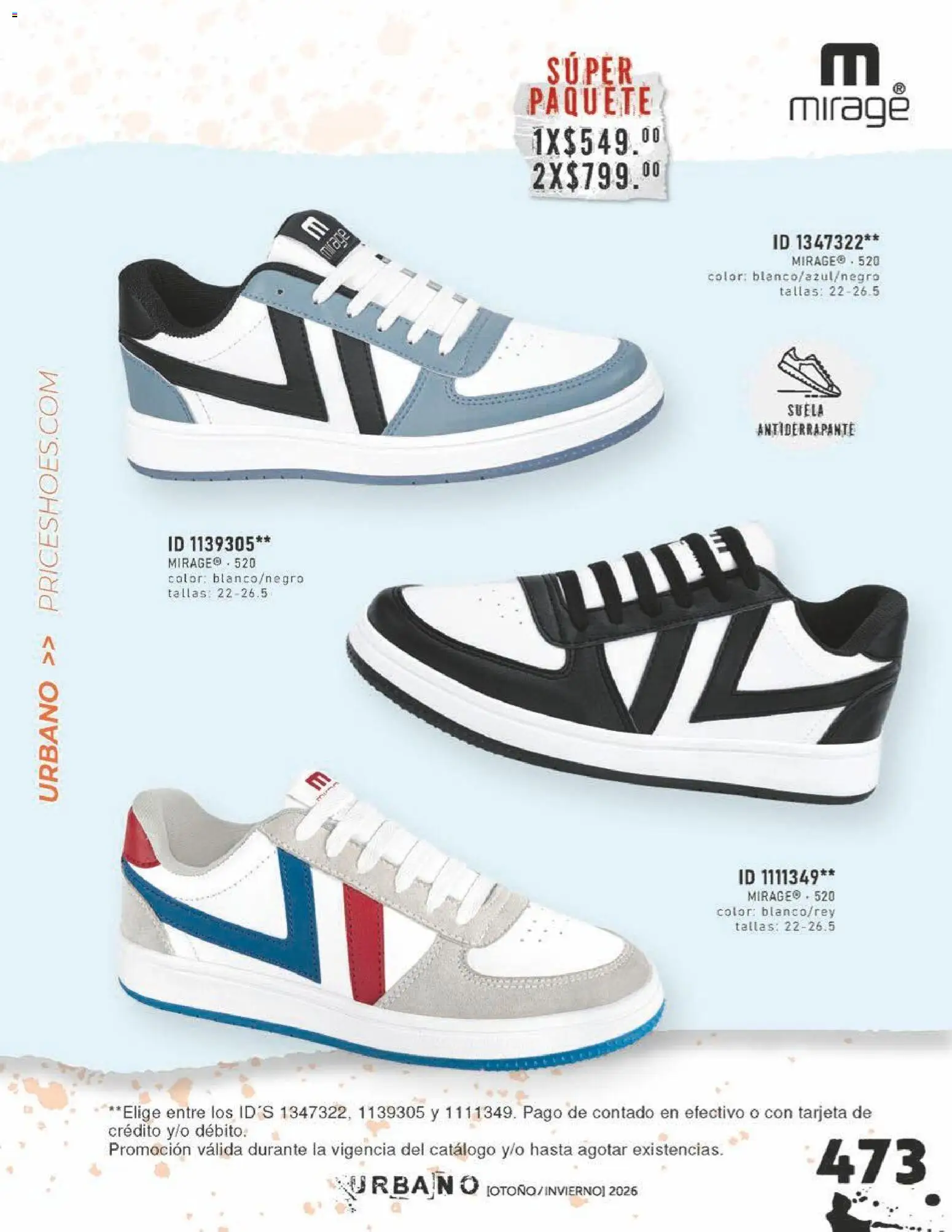 Vista previa las ofertas de la tienda Price Shoes - Price Shoes catálogo Urbano desde el 31/07/2026 