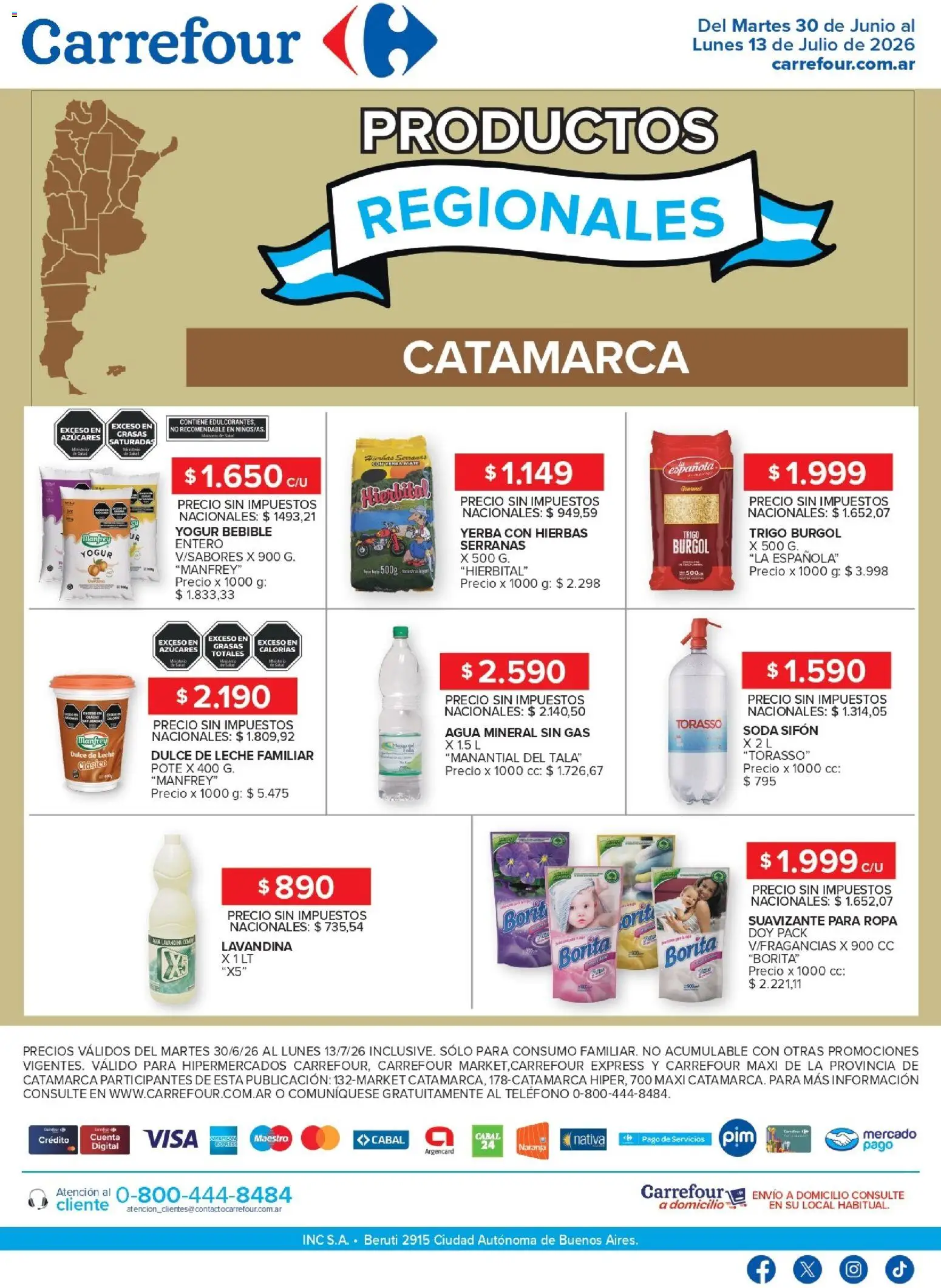 Vista previa del folleto de la tienda Carrefour válido desde el 30/06/2026 