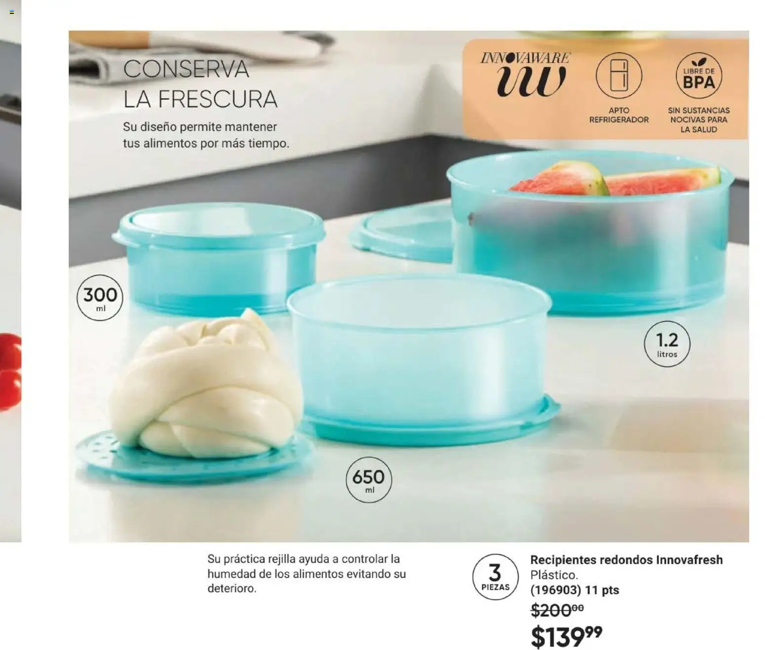 Vista previa las ofertas de la tienda AVON - AVON Casa & Estilo 8 2026 desde el 08/05/2026 - Refrigerador, Alimentos, Rejilla