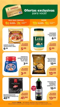 Pré-Visualização do folheto "Supermercado Guanabara ofertas Exclusivas" da loja Supermercado Guanabara válido a partir de 29/05/2026