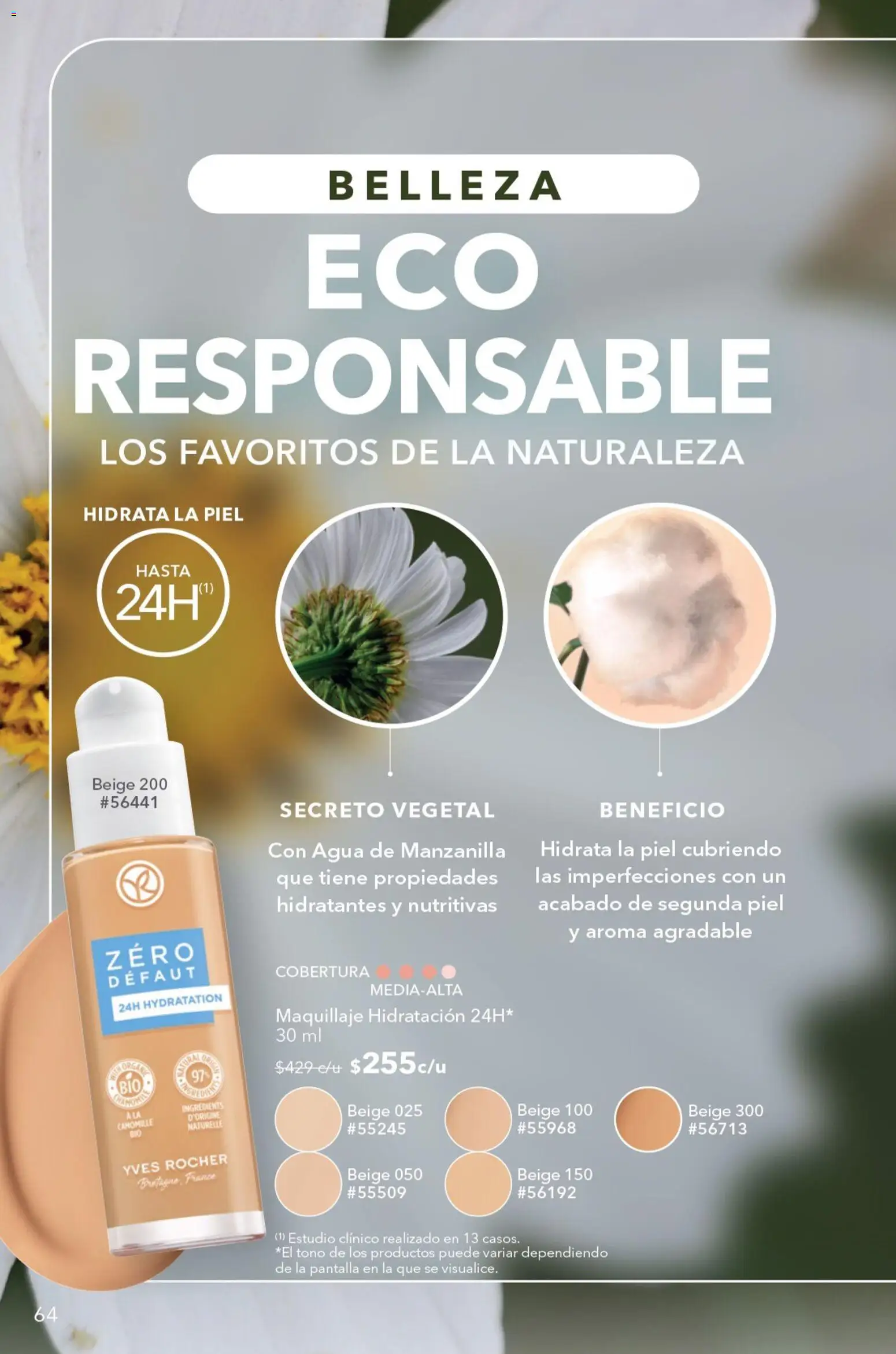 Vista previa las ofertas de la tienda Yves Rocher - Yves Rocher campaña 9 2026 desde el 23/06/2026 - Agua, Maquillaje