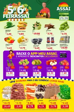 Pré-Visualização do folheto "Assaí Atacadista ofertas - CE" da loja Assaí Atacadista válido a partir de 25/06/2026