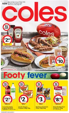 Preview of catalogue Coles catalogue from shop Coles valid 23/09/2026
