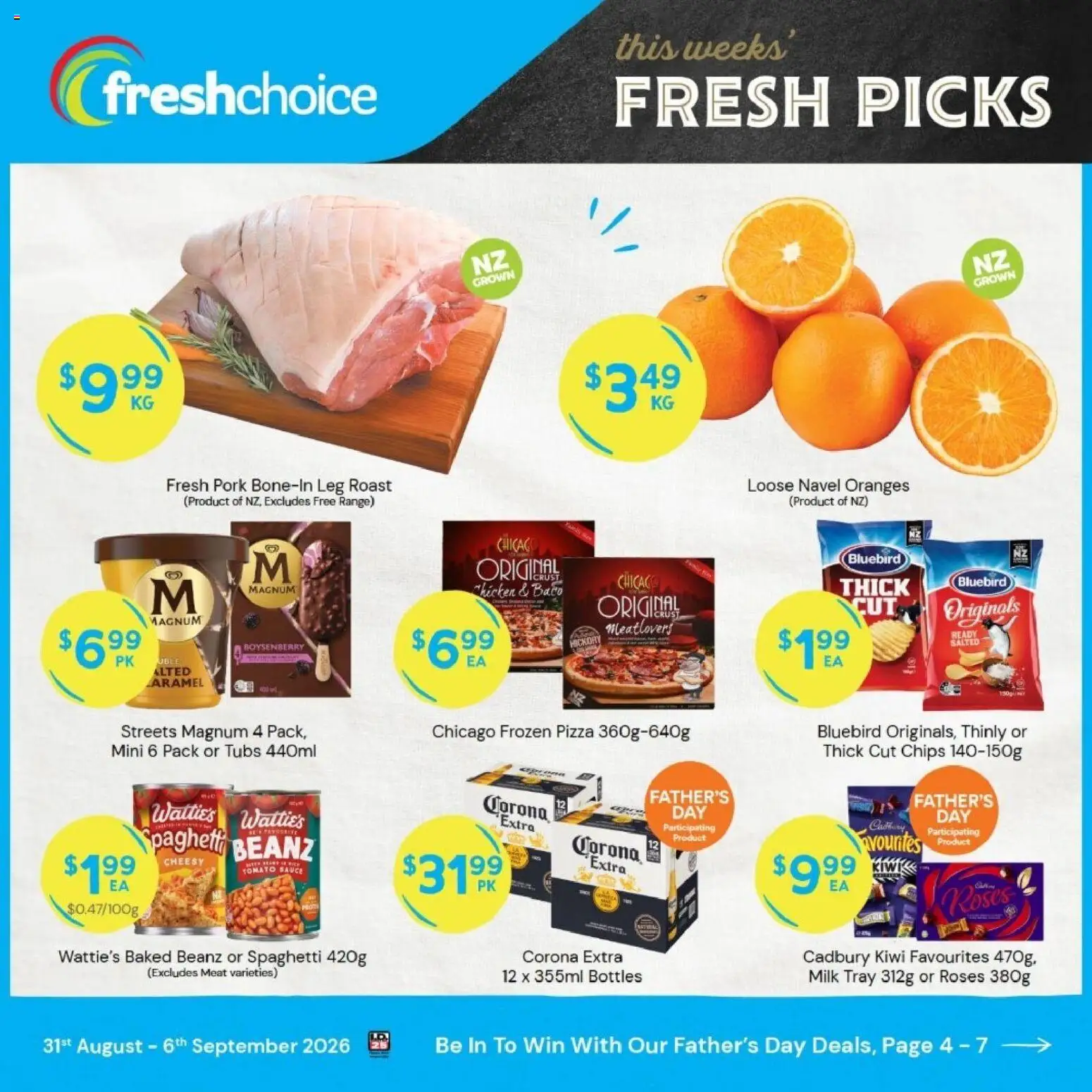 Preview of catalogue FreshChoice catalogue from shop FreshChoice valid 31 Aug 2026