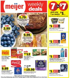 Ad Preview of Meijer Meijer Weekly Ad from 07/29/2026