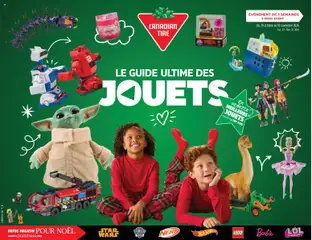 Un aperçu du dépliant Canadian Tire circulaire - Le guide ultime des jouets du magasin Canadian Tire est valide à partir 29 oct. 2026