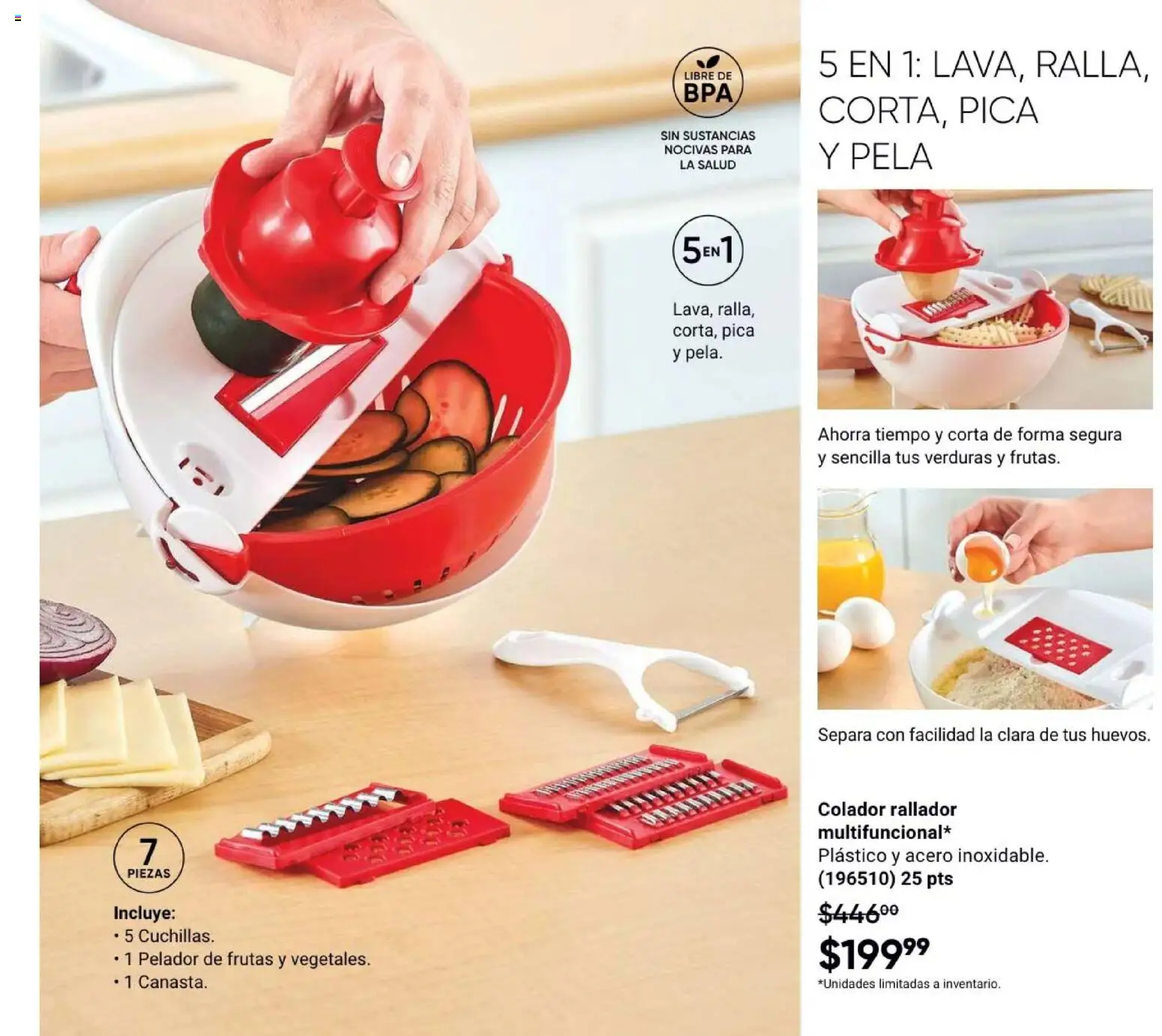 Vista previa las ofertas de la tienda AVON - Casa & Estilo 4 2026 desde el 20/02/2026 - Verduras, Colador, Rallador, Pelador