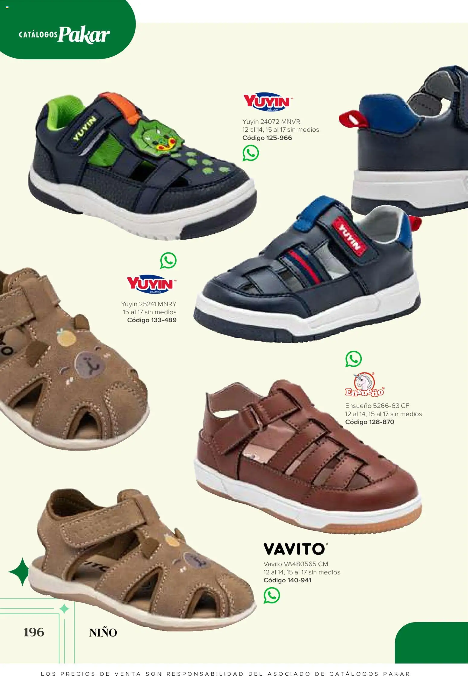 Vista previa las ofertas de la tienda SC Pakar - SC Pakar catálogo Niño desde el 31/07/2026 
