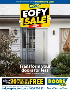 Preview of catalogue Doors Plus catalogue from shop Doors Plus valid 01/06/2026