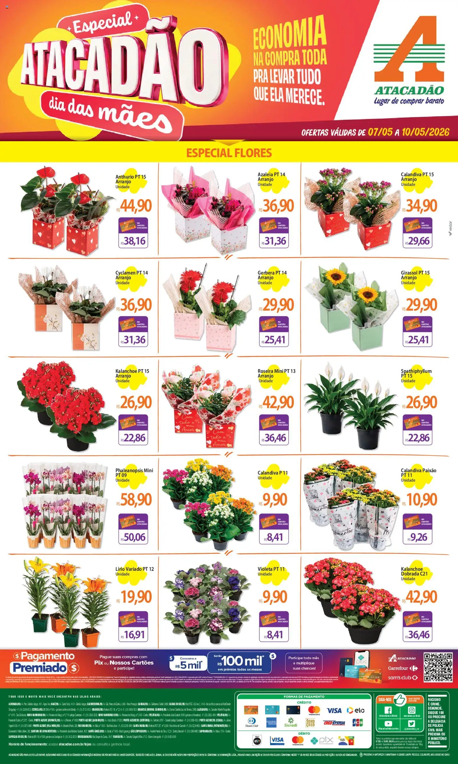 Pré-Visualização do folheto "Atacadão ofertas - RS" da loja Atacadão válido a partir de 07/05/2026