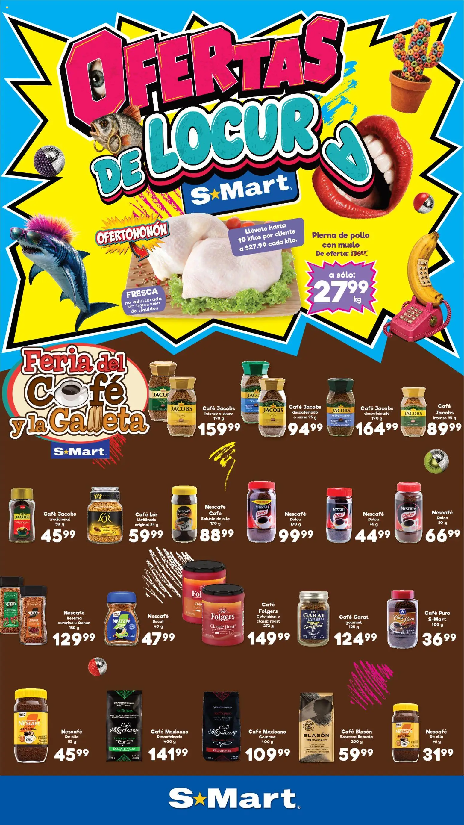 Vista previa las ofertas de la tienda S-Mart - S-Mart folleto Ofertas de feria Matamoros, Nuevo Laredo, Reynosa desde el 09/10/2026 