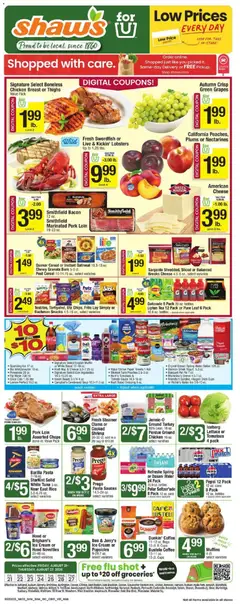 Ad Preview of Shaw's Shaw's Weekly Ad from 08/21/2026
