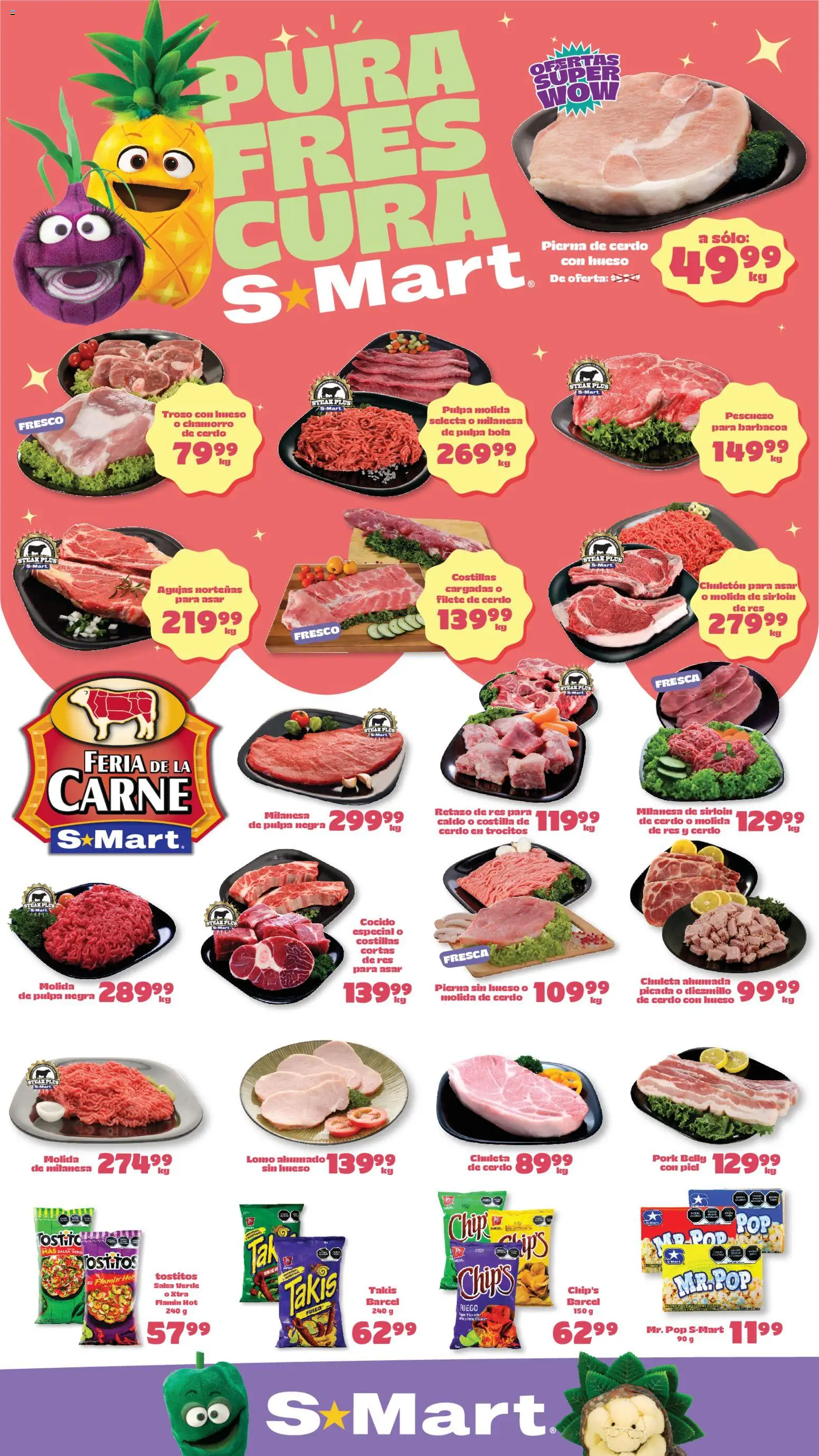 Vista previa las ofertas de la tienda S-Mart - S-Mart folleto Ofertas de feria Juárez desde el 05/05/2026 