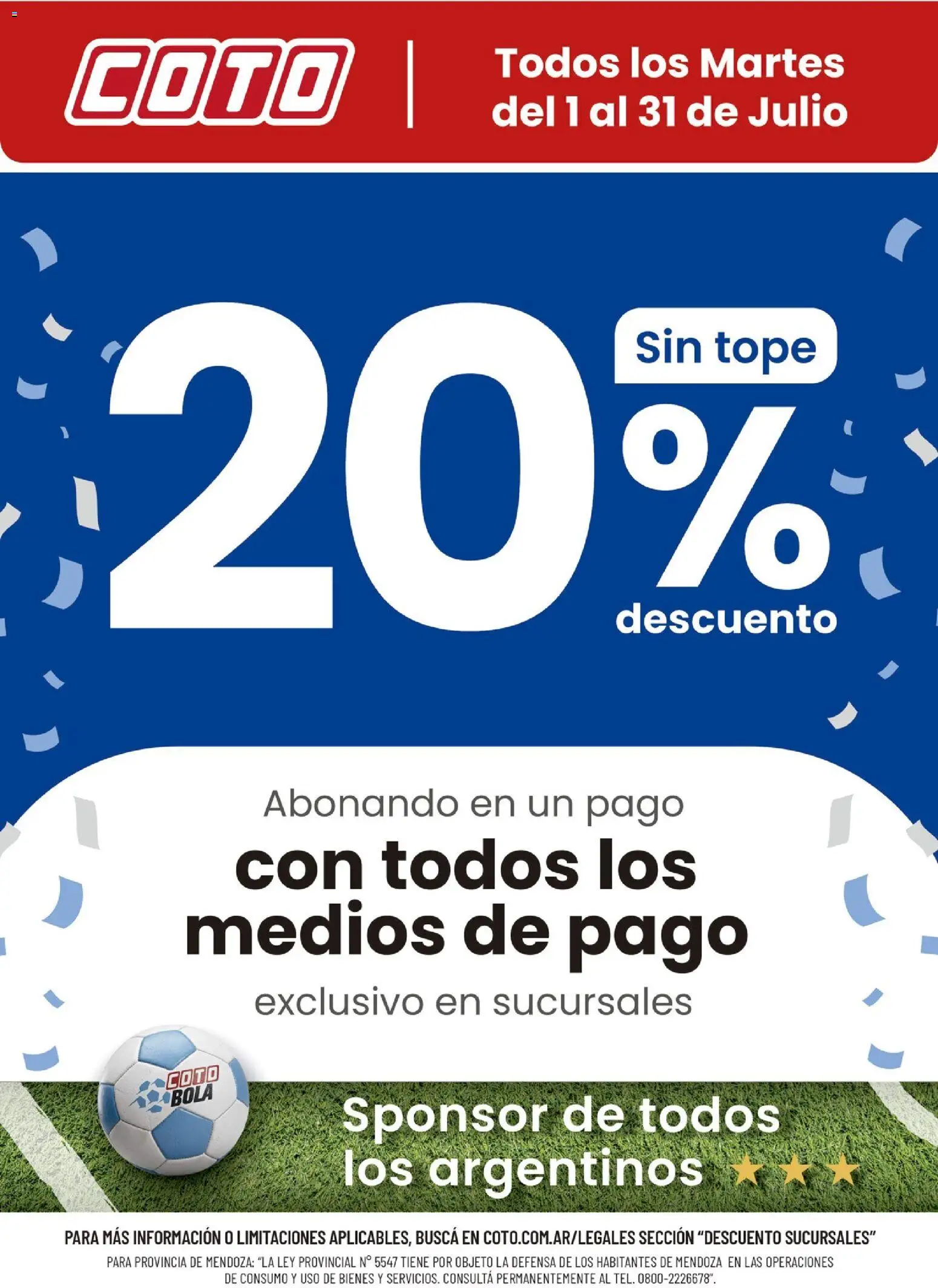 Vista previa del folleto de la tienda Coto válido desde el 01/07/2026 