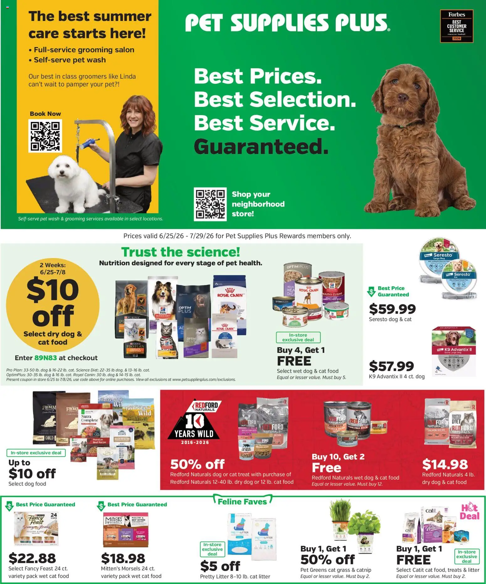 Ad Preview of Pet Supplies Plus Pet Supplies Plus Weekly Ad from 06/25/2026