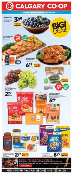 Preview of leaflet Calgary Co-op weekly flyer / circulaire from shop Calgary Co-op is valid from May 28, 2026