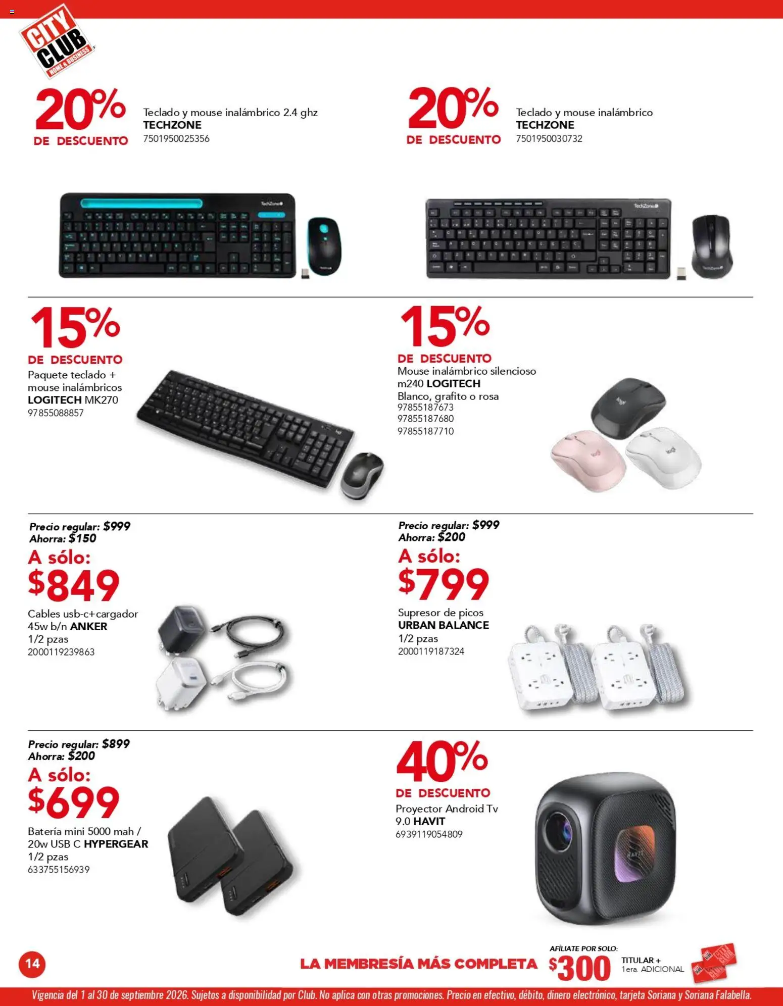 Vista previa las ofertas de la tienda City Club - City Club catálogo desde el 01/09/2026 