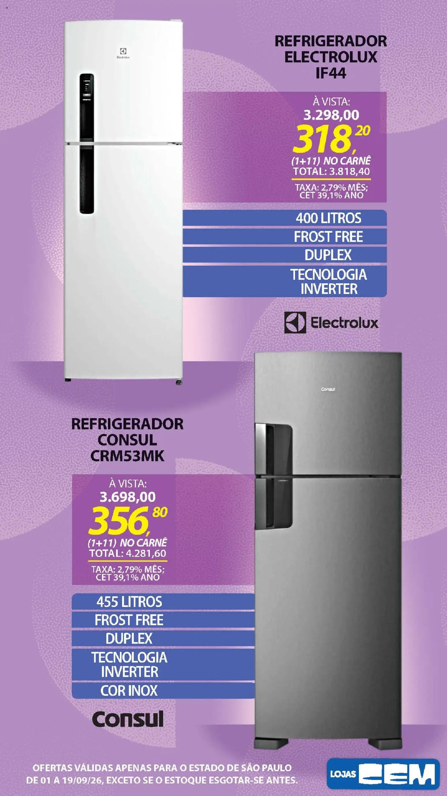 Ofertas Lojas Cem até 19/09/2026. - Página 48