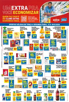 Pré-Visualização do folheto "Extra ofertas de Mercado Semanal" da loja Extra válido a partir de 12/05/2026
