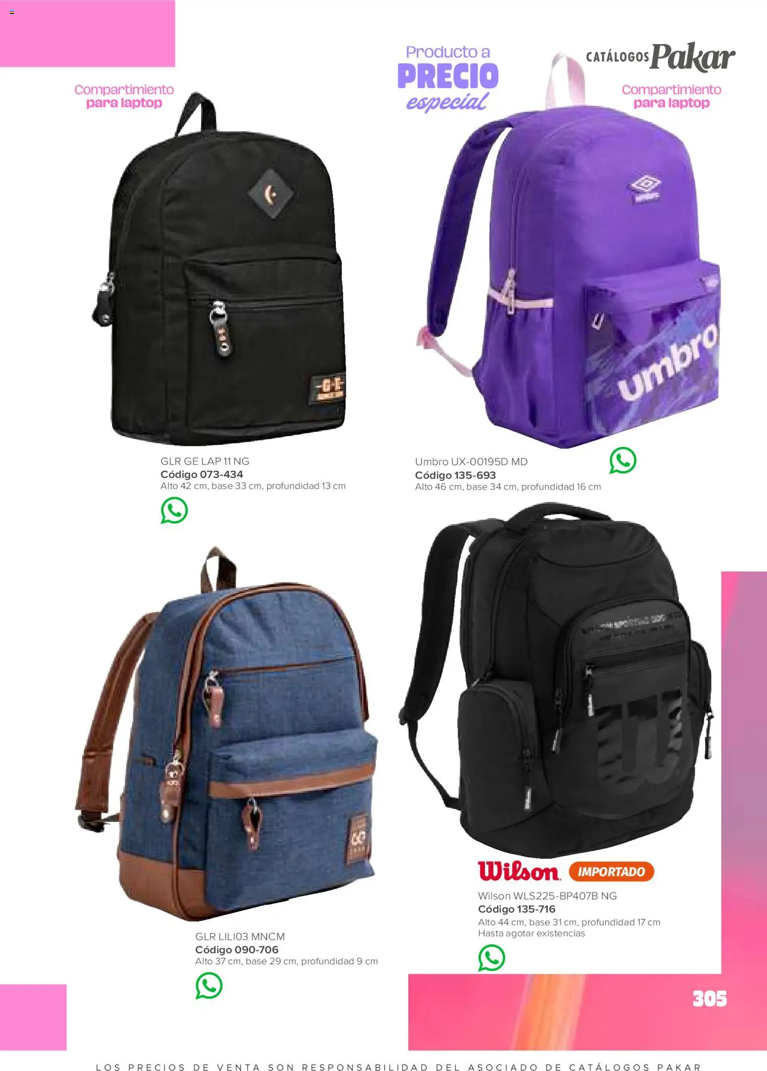 Vista previa las ofertas de la tienda SC Pakar - Catálogo Casual desde el 30/01/2026 