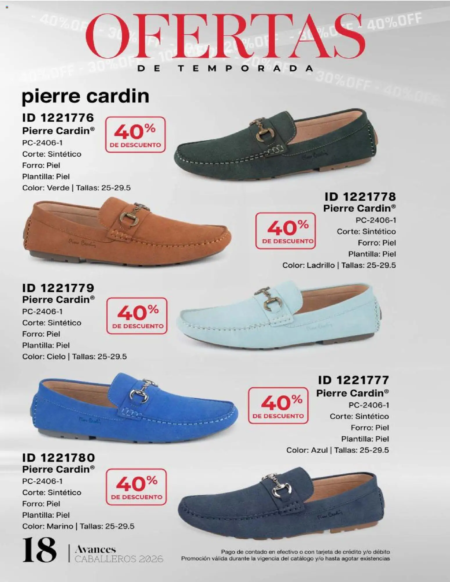 Vista previa las ofertas de la tienda Price Shoes - Catálogo Avances Caballeros 2026 desde el 15/11/2025 