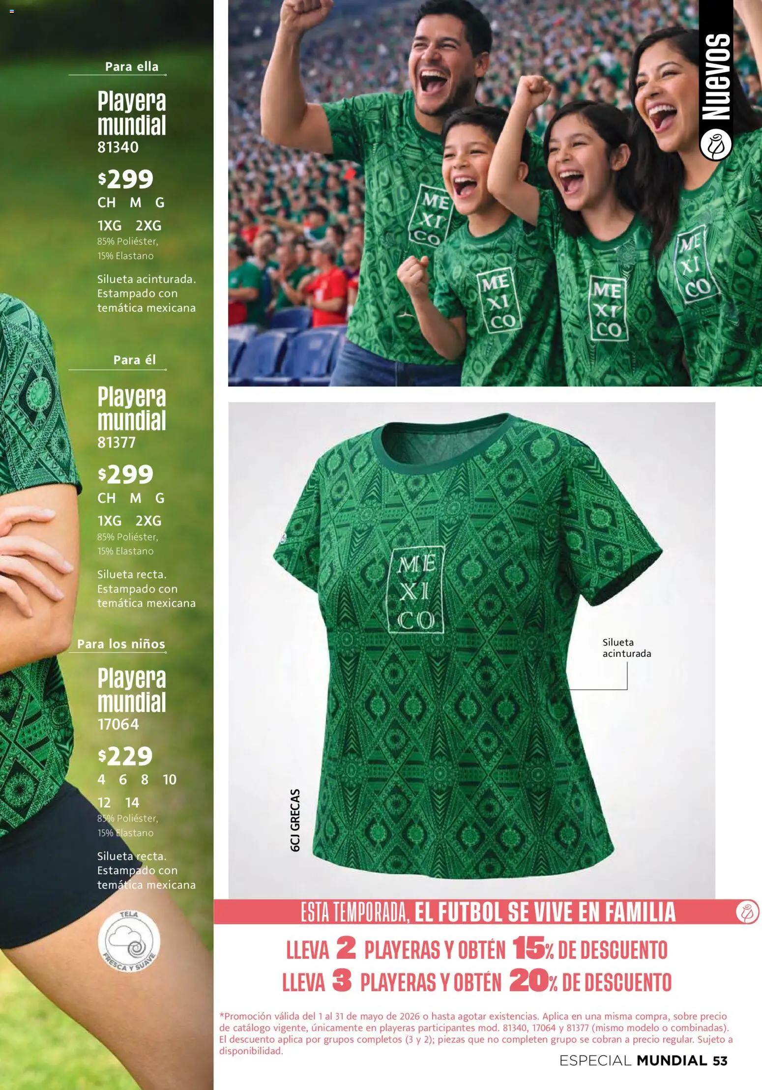 Vista previa las ofertas de la tienda Ilusión - Ilusión catálogo Verano desde el 01/05/2026 - Playera, Sobre