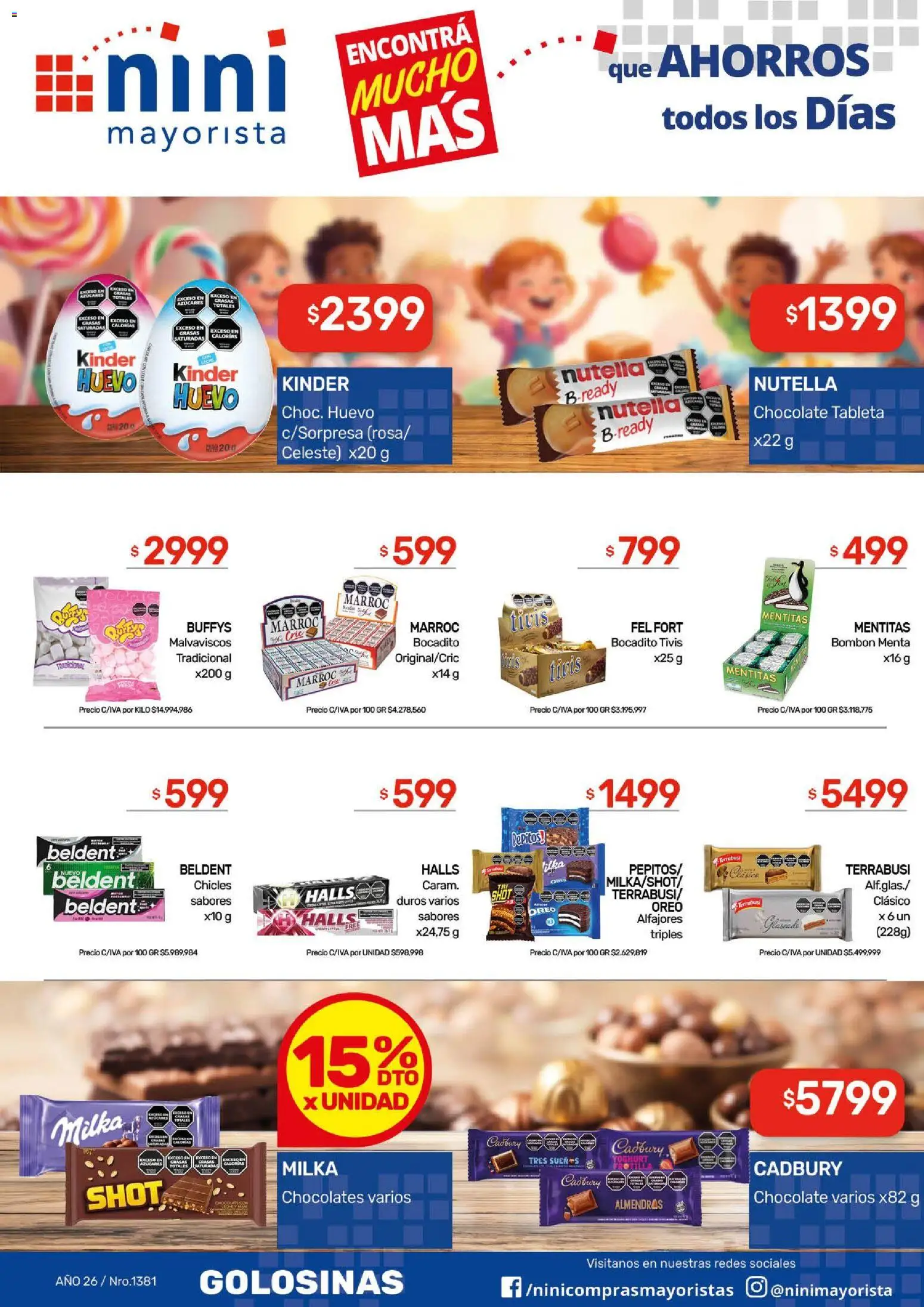 Vista previa del folleto de la tienda NINI Mayorista válido desde el 12/10/2026 