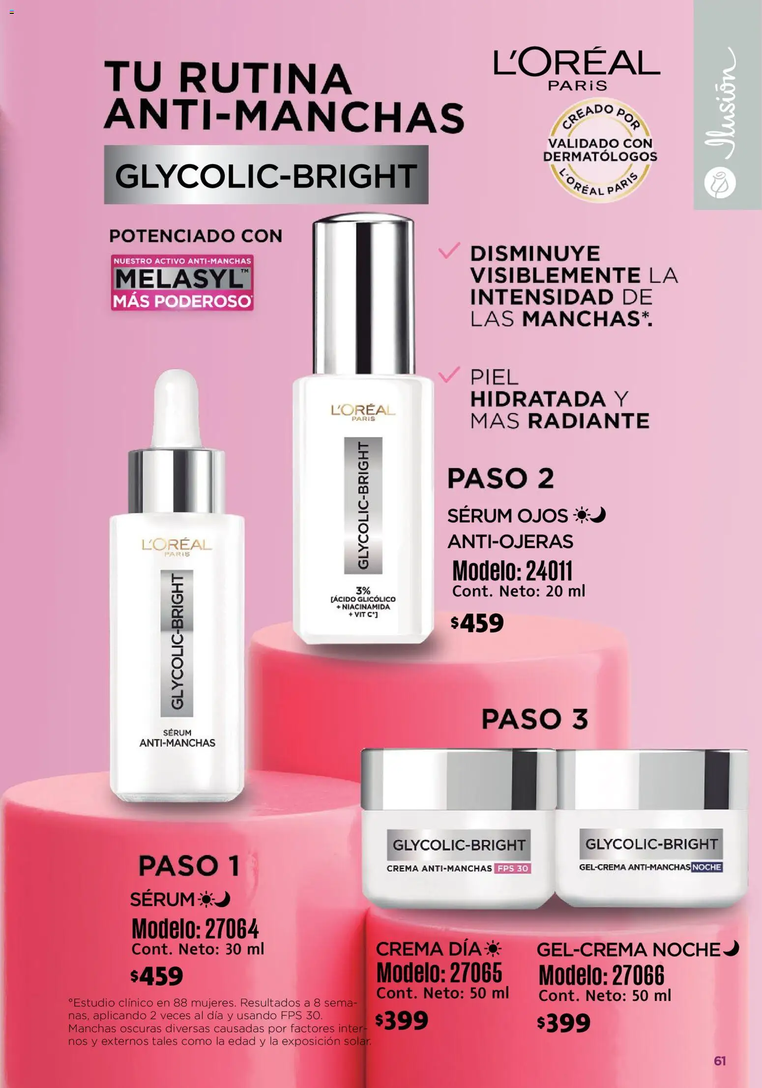 Vista previa las ofertas de la tienda Ilusión - Ilusión catálogo Marcas Amigas desde el 01/09/2026 - Crema, Serum, Radiante