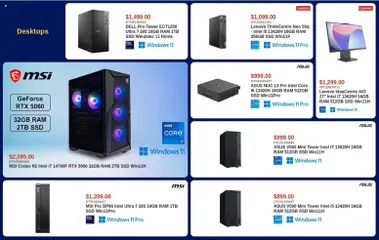 Preview of leaflet Canada Computers weekly flyer from shop Canada Computers is valid from Sep 15, 2026
