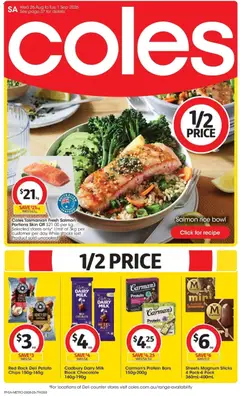 Preview of catalogue Coles Catalogue - 26th August from shop Coles valid 26/08/2026