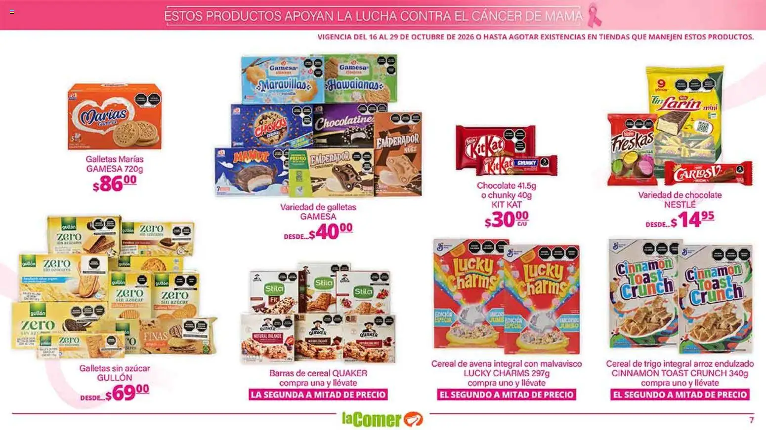 Vista previa las ofertas de la tienda La Comer - La Comer folleto es la tienda rosa desde el 16/10/2026 