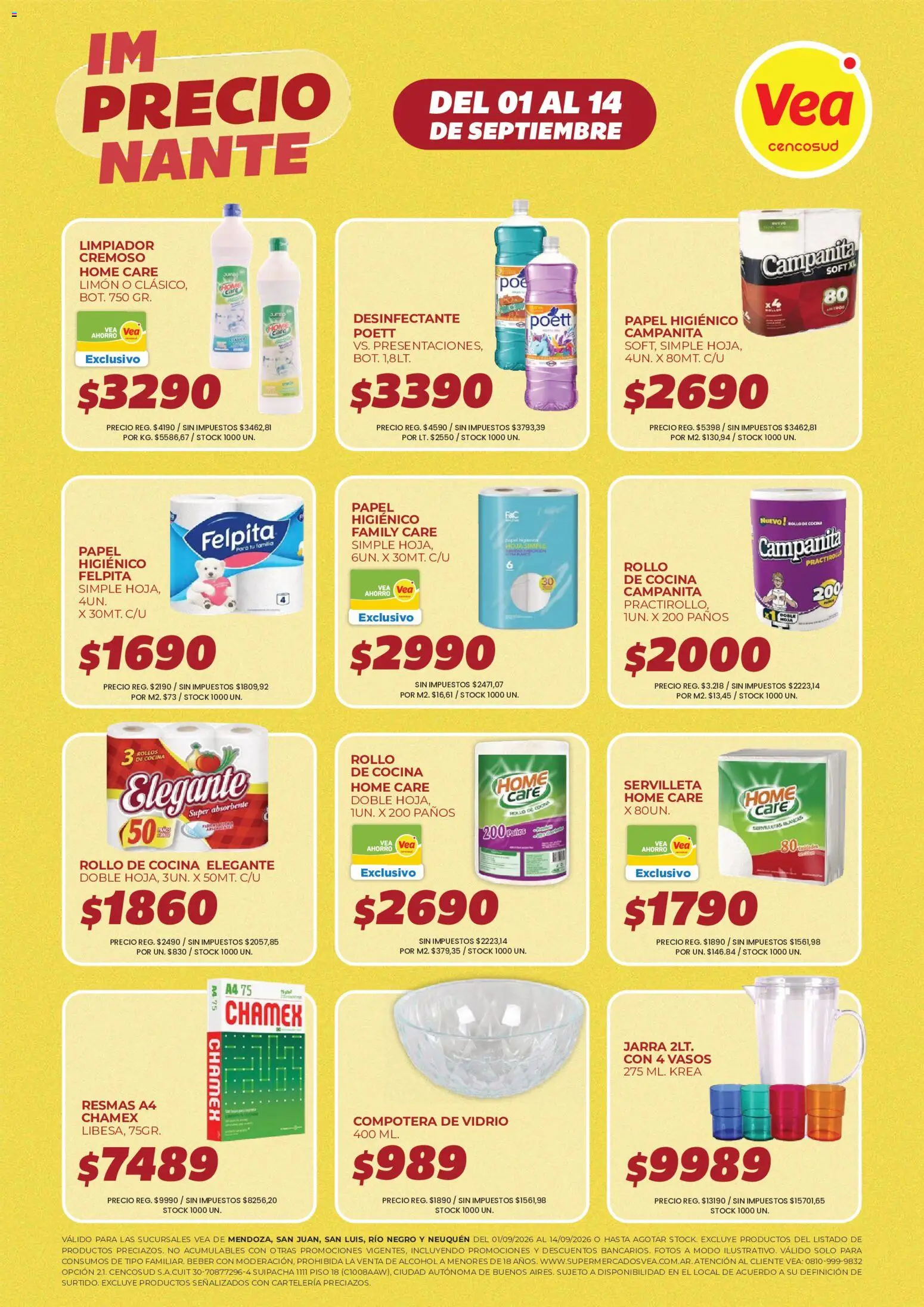 Vista previa del folleto de la tienda Vea válido desde el 01/09/2026 