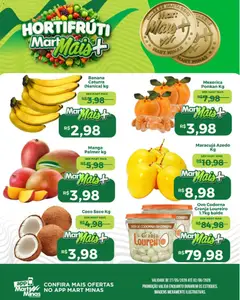 Pré-Visualização do folheto "Mart Minas ofertas Hortifruti" da loja Mart Minas válido a partir de 27/05/2026