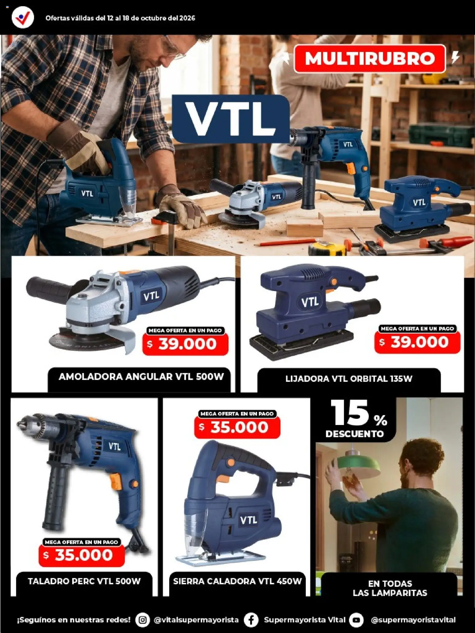 Vista previa del folleto de la tienda Vital válido desde el 12/10/2026 