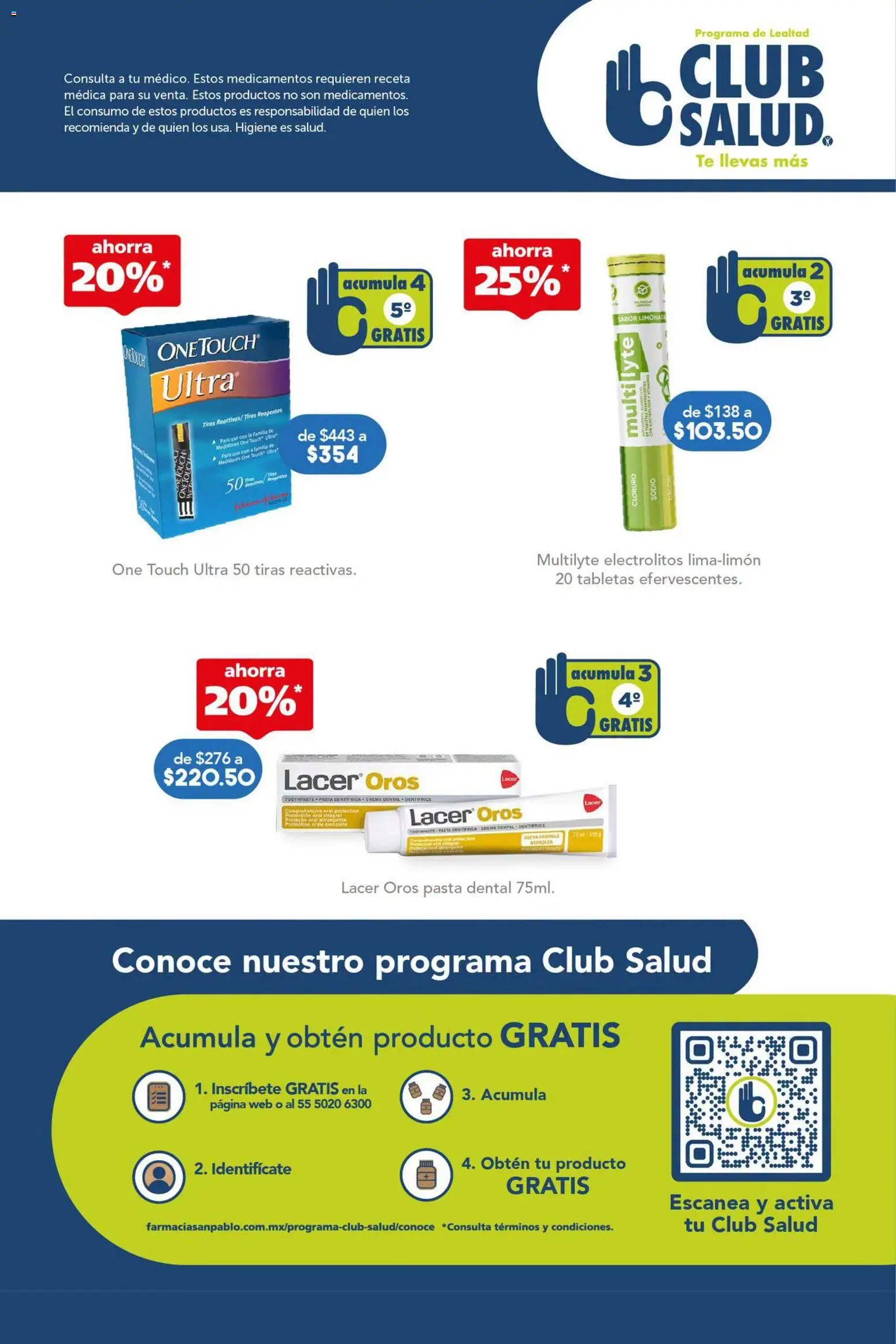 Vista previa las ofertas de la tienda Farmacia San Pablo - Farmacia San Pablo catálogo desde el 25/10/2026 