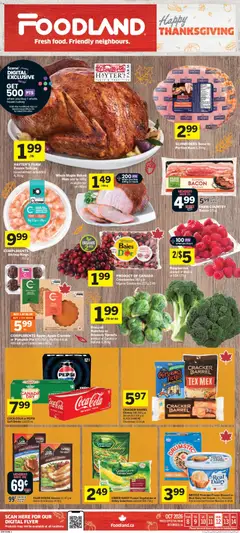 Preview of leaflet Foodland weekly flyer / circulaire from shop Foodland is valid from Oct 08, 2026