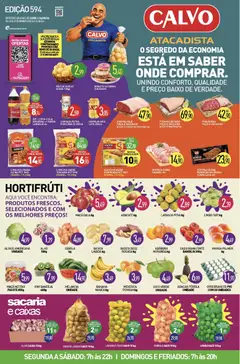 Pré-Visualização do folheto "Calvo Atacadista - Ofertas da semana" da loja Calvo Atacadista válido a partir de 22/05/2026